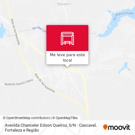 Avenida Chanceler Edson Queiroz, S / N - Cascavel mapa