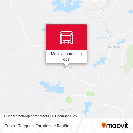 Trevo - Tanques mapa