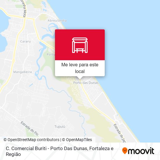 C. Comercial Buriti - Porto Das Dunas mapa