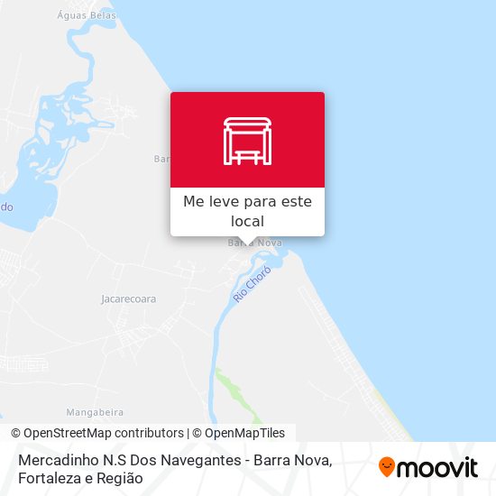 Mercadinho N.S Dos Navegantes - Barra Nova mapa