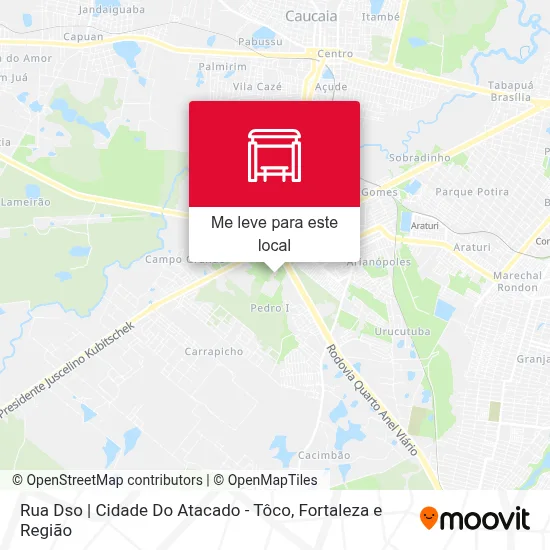 Rua Dso | Cidade Do Atacado - Tôco mapa
