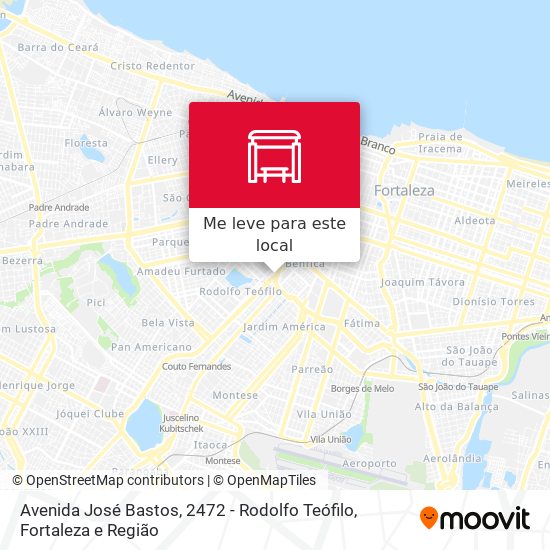Avenida José Bastos, 2472 - Rodolfo Teófilo mapa