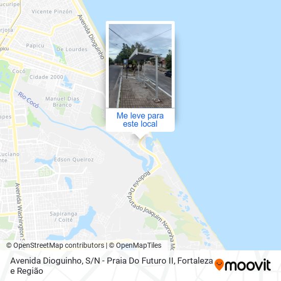 Avenida Dioguinho, S / N - Praia Do Futuro II mapa