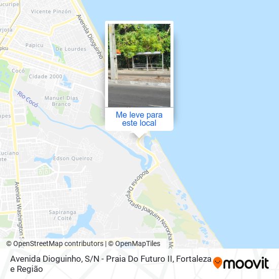 Avenida Dioguinho, S / N - Praia Do Futuro II mapa