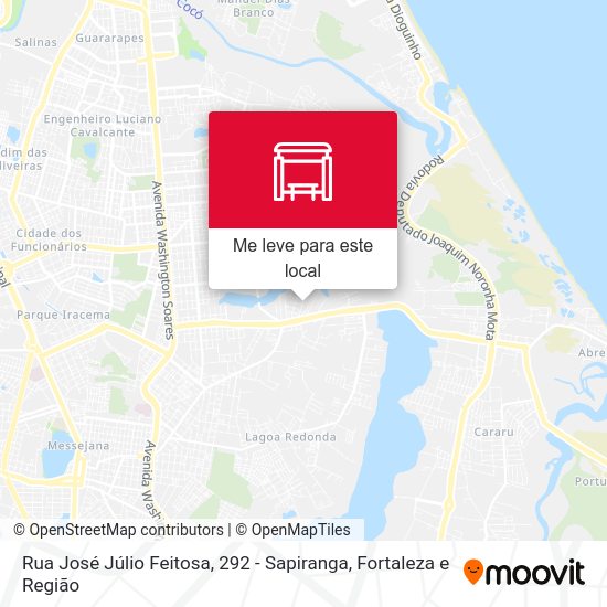 Rua José Júlio Feitosa, 292 - Sapiranga mapa