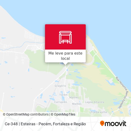 Ce-348 | Esteiras - Pecém mapa
