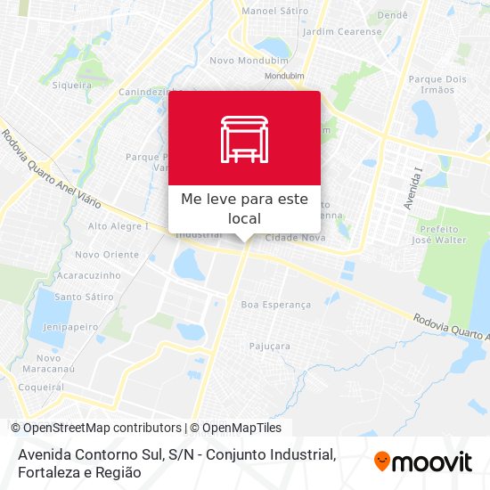 Avenida Contorno Sul, S / N - Conjunto Industrial mapa