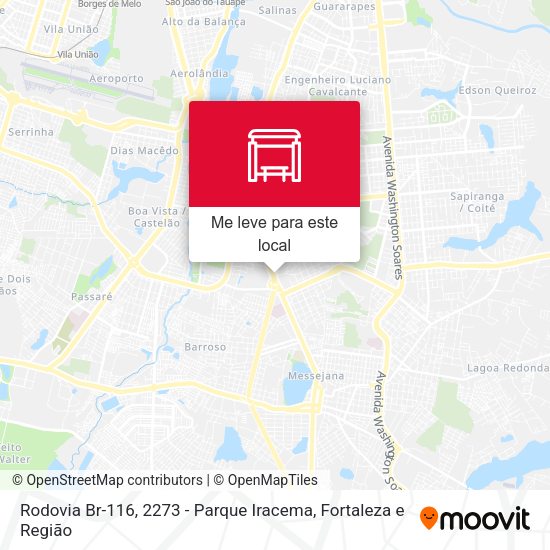 Rodovia Br-116, 2273 - Parque Iracema mapa