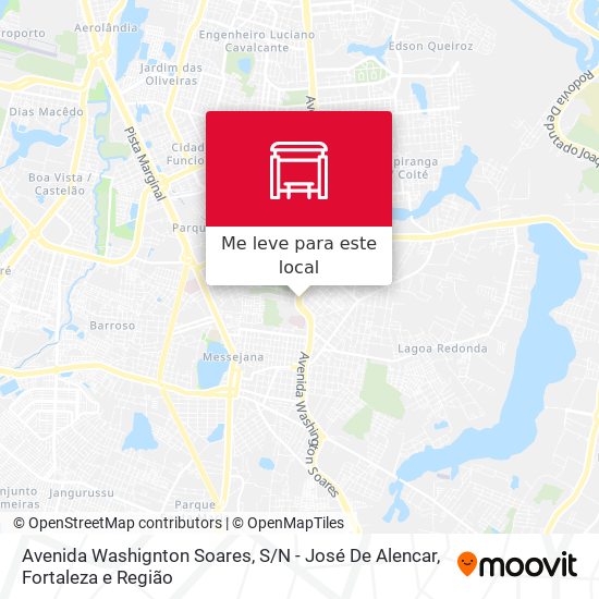 Avenida Washignton Soares, S / N - José De Alencar mapa