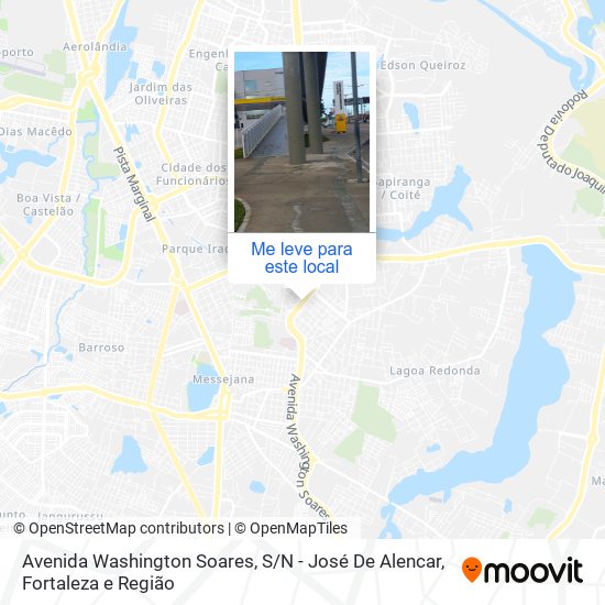 Avenida Washington Soares, S / N - José De Alencar mapa