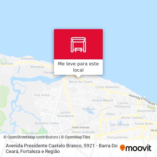 Avenida Presidente Castelo Branco, 5921 - Barra Do Ceará mapa