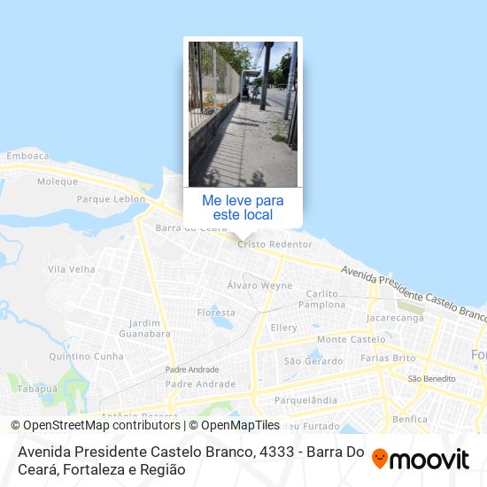 Avenida Presidente Castelo Branco, 4333 - Barra Do Ceará mapa