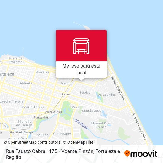 Rua Fausto Cabral, 475 - Vcente Pinzón mapa