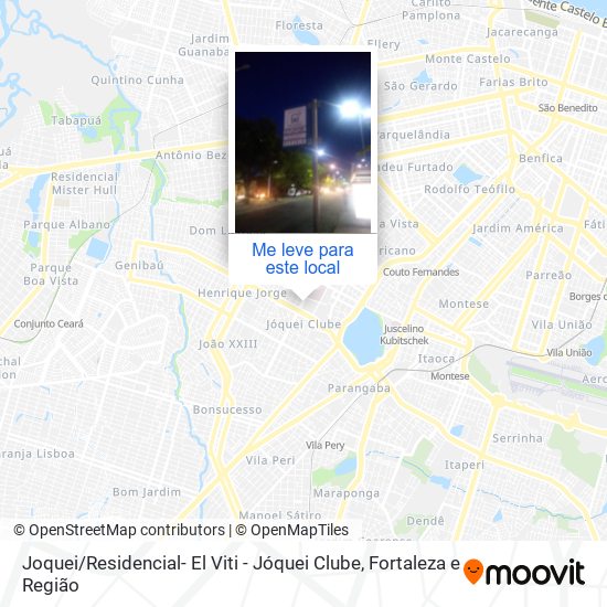 Joquei / Residencial- El Viti - Jóquei Clube mapa