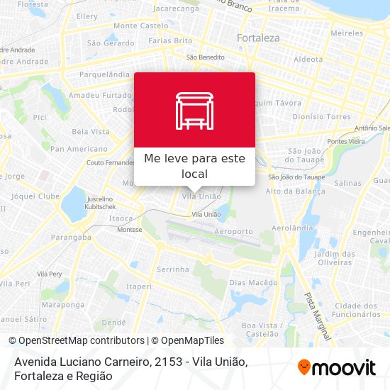 Avenida Luciano Carneiro, 2153 - Vila União mapa