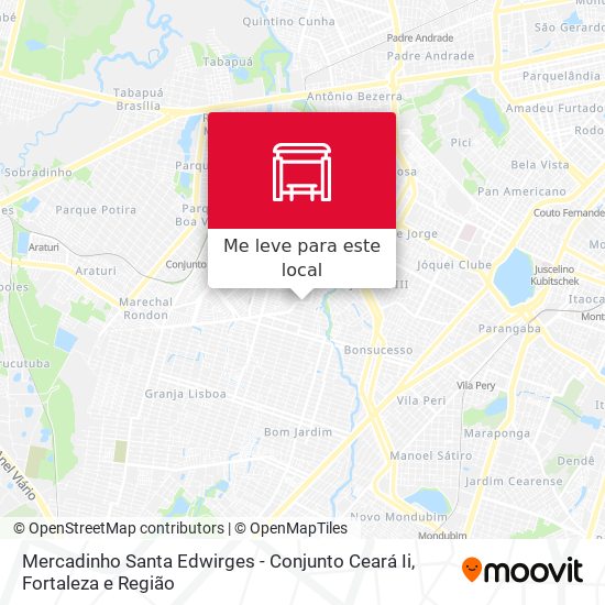 Mercadinho Santa Edwirges - Conjunto Ceará Ii mapa