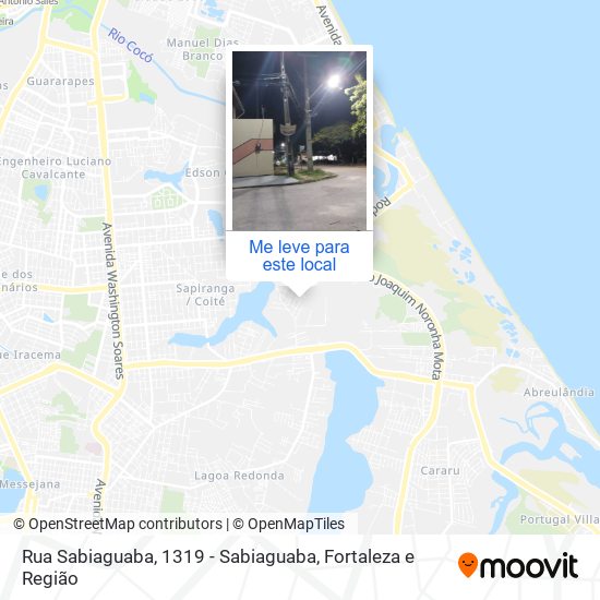 Rua Sabiaguaba, 1319 - Sabiaguaba mapa