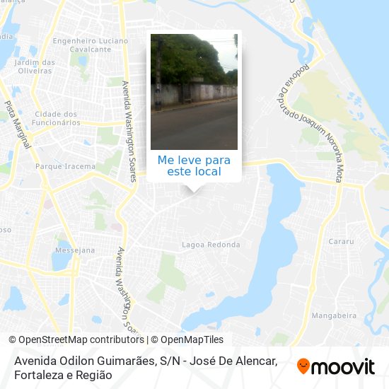 Avenida Odilon Guimarães, S / N - José De Alencar mapa