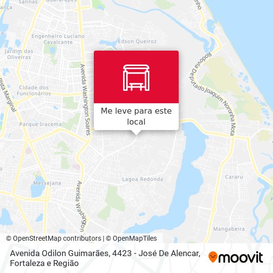 Avenida Odilon Guimarães, 4423 - José De Alencar mapa