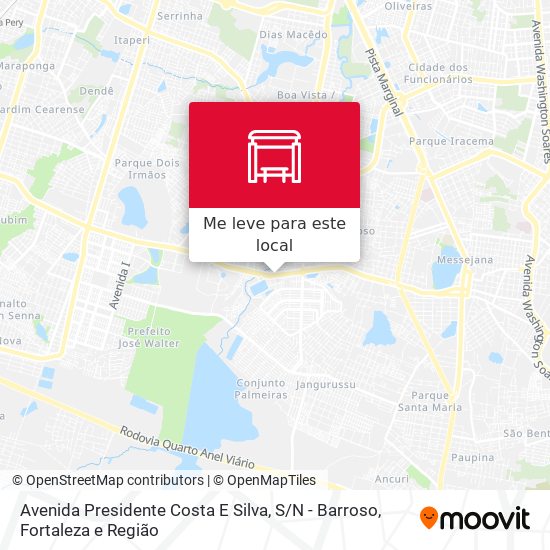 Avenida Presidente Costa E Silva, S / N - Barroso mapa