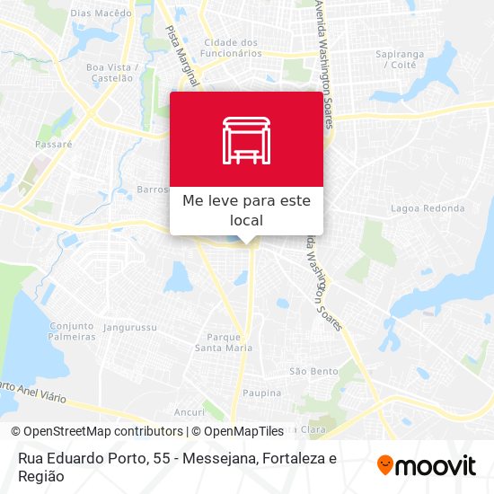 Rua Eduardo Porto, 55 - Messejana mapa