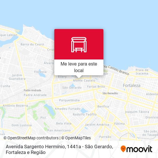 Avenida Sargento Hermínio, 1441a - São Gerardo mapa