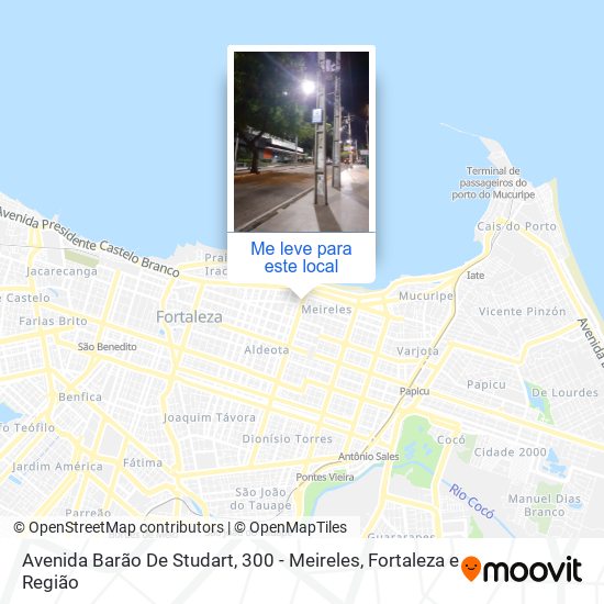 Avenida Barão De Studart, 300 - Meireles mapa