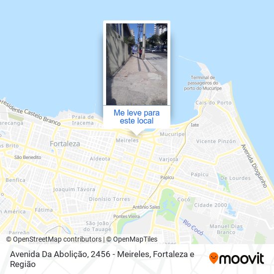 Avenida Da Abolição, 2456 - Meireles mapa