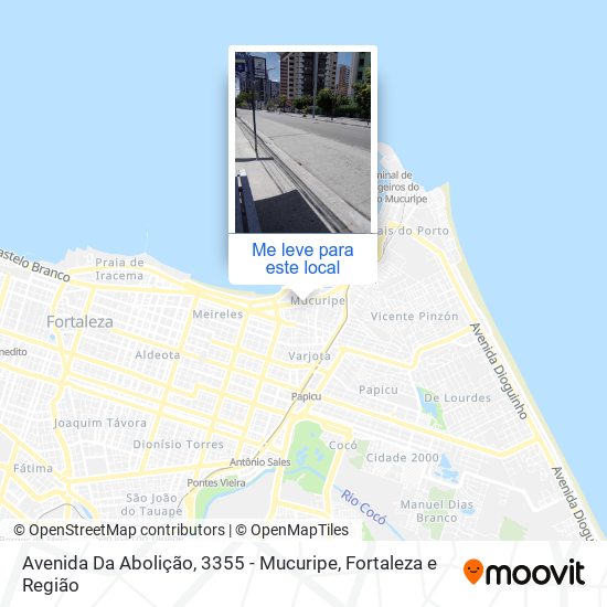 Avenida Da Abolição, 3355 - Mucuripe mapa