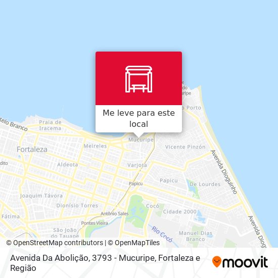 Avenida Da Abolição, 3793 - Mucuripe mapa
