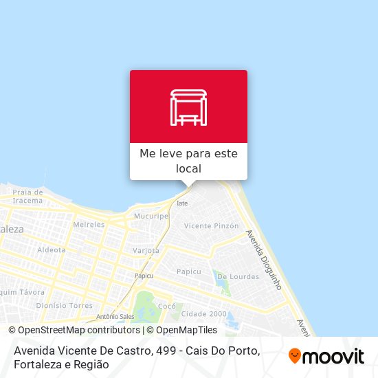 Avenida Vicente De Castro, 499 - Cais Do Porto mapa
