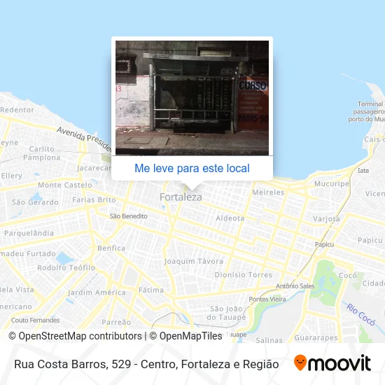 Rua Costa Barros, 529 - Centro mapa