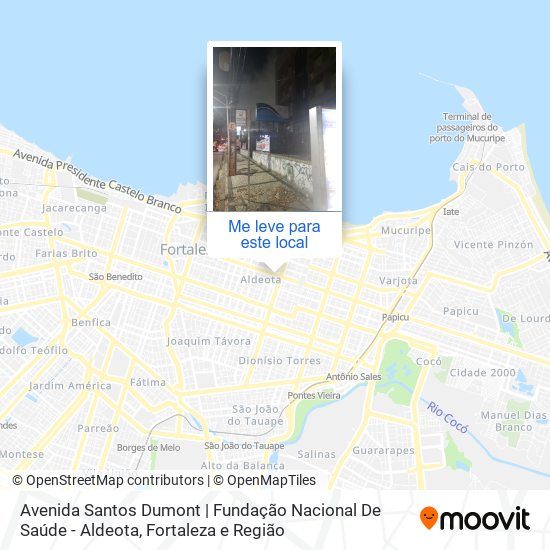 Avenida Santos Dumont | Fundação Nacional De Saúde - Aldeota mapa