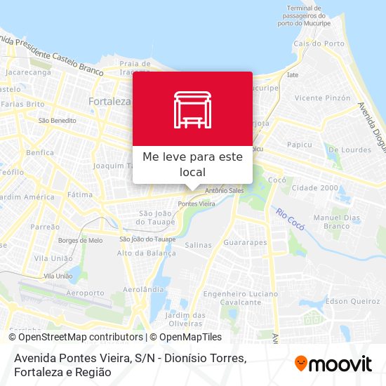 Avenida Pontes Vieira, S / N - Dionísio Torres mapa