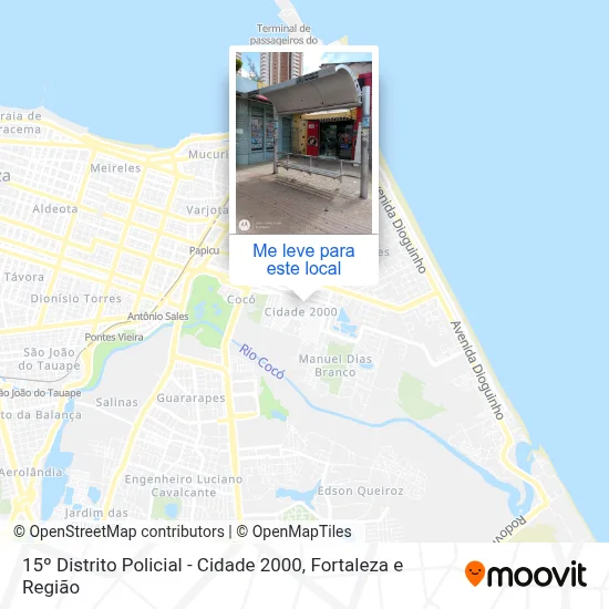 15º Distrito Policial - Cidade 2000 mapa