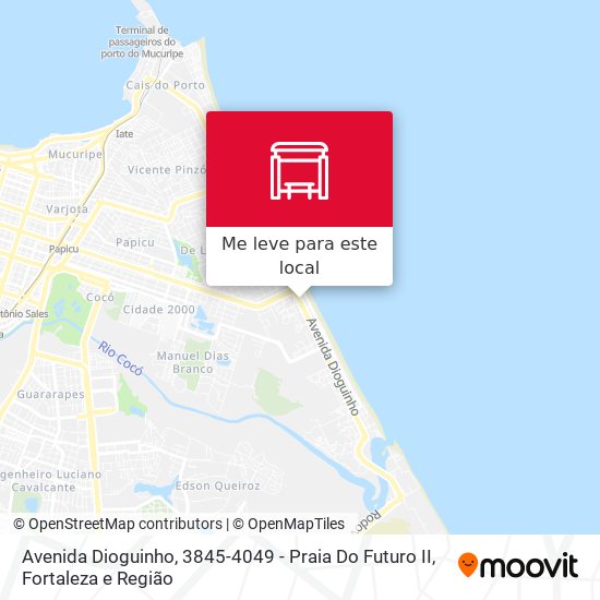 Avenida Dioguinho, 3845-4049 - Praia Do Futuro II mapa