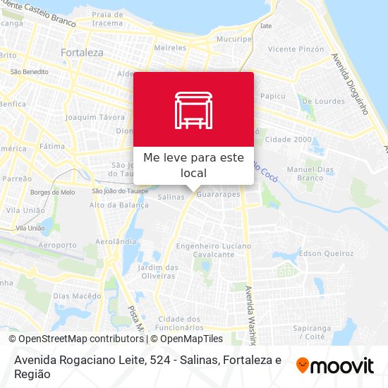 Avenida Rogaciano Leite, 524 - Salinas mapa