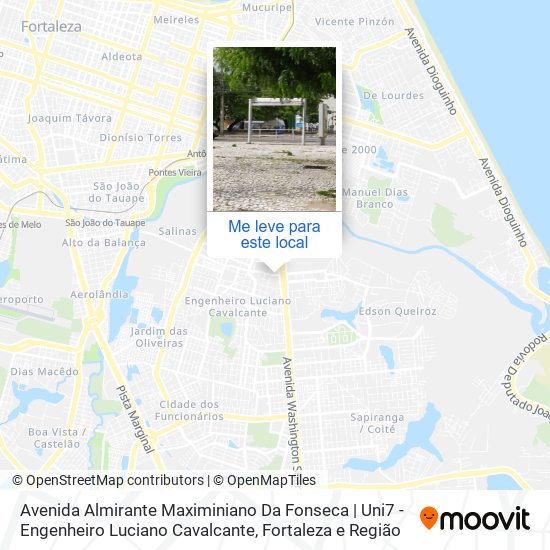 Avenida Almirante Maximiniano Da Fonseca | Uni7 - Engenheiro Luciano Cavalcante mapa