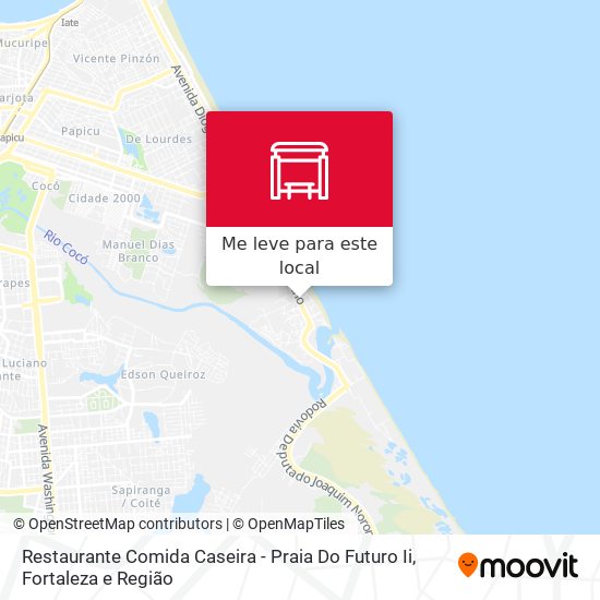 Restaurante Comida Caseira - Praia Do Futuro Ii mapa