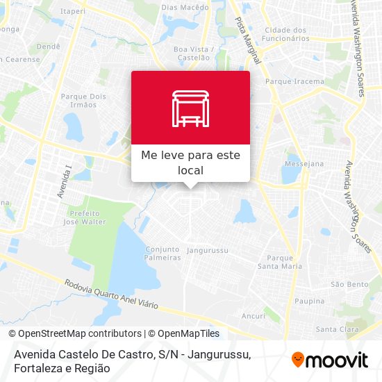 Avenida Castelo De Castro, S / N - Jangurussu mapa