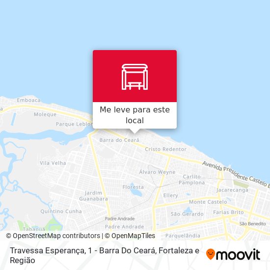Travessa Esperança, 1 - Barra Do Ceará mapa
