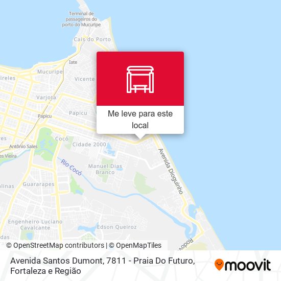 Avenida Santos Dumont, 7811 - Praia Do Futuro mapa