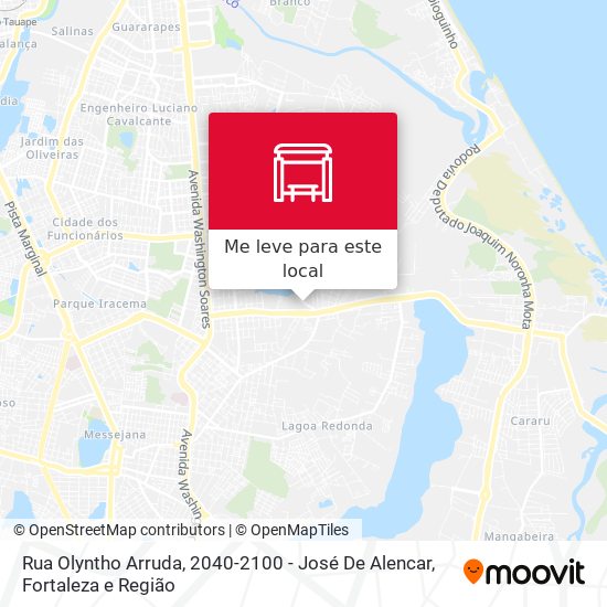 Rua Olyntho Arruda, 2040-2100 - José De Alencar mapa