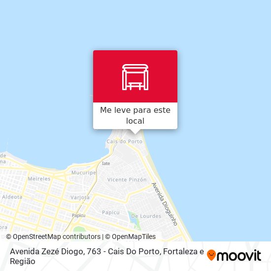 Avenida Zezé Diogo, 763 - Cais Do Porto mapa