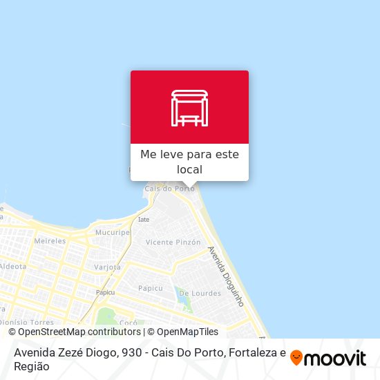 Avenida Zezé Diogo, 930 - Cais Do Porto mapa