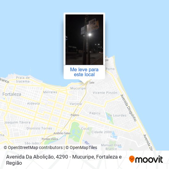 Avenida Da Abolição, 4290 - Mucuripe mapa