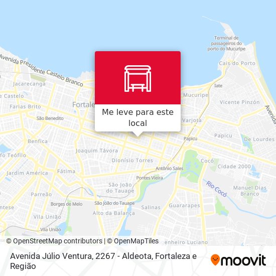 Avenida Júlio Ventura, 2267 - Aldeota mapa