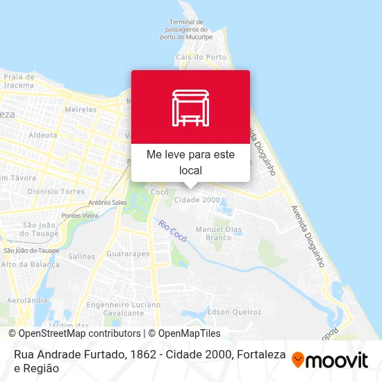 Rua Andrade Furtado, 1862 - Cidade 2000 mapa
