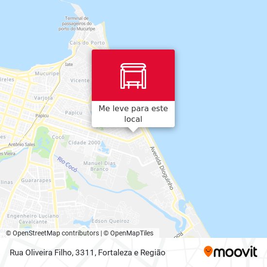 Rua Oliveira Filho, 3311 mapa