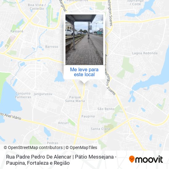 Rua Padre Pedro De Alencar | Pátio Messejana - Paupina mapa